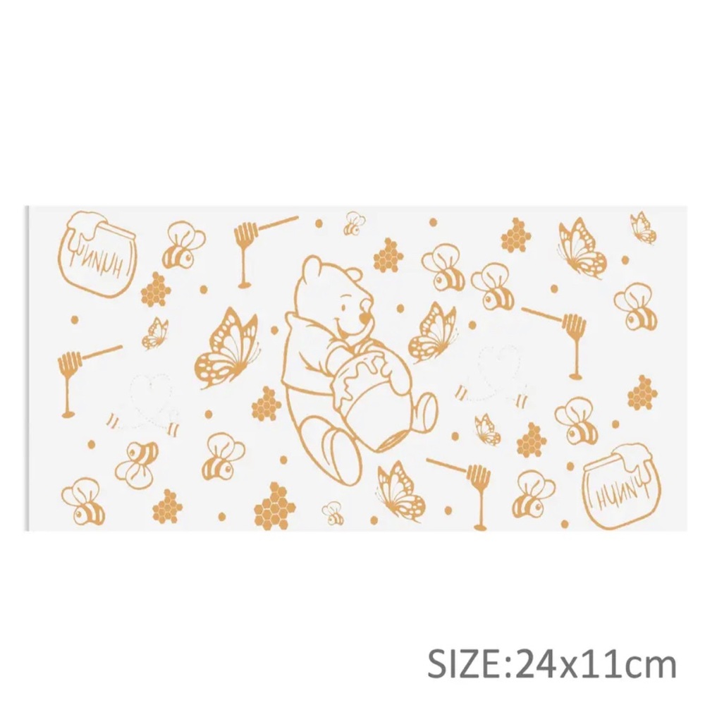 Winnie the Pooh DYI Cup Sticker